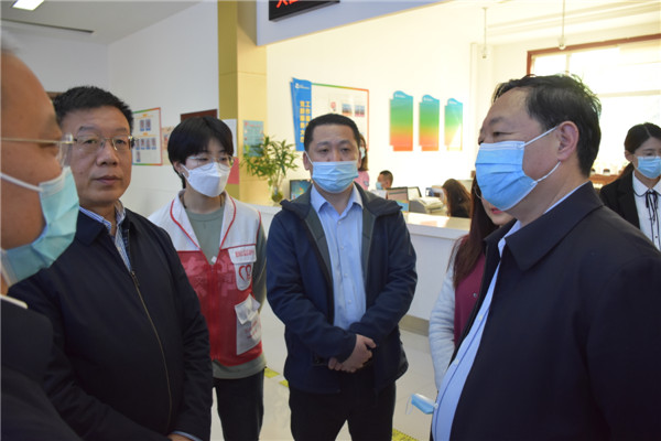 司法部、民政部來嶗山區(qū)調(diào)研社會救助工作