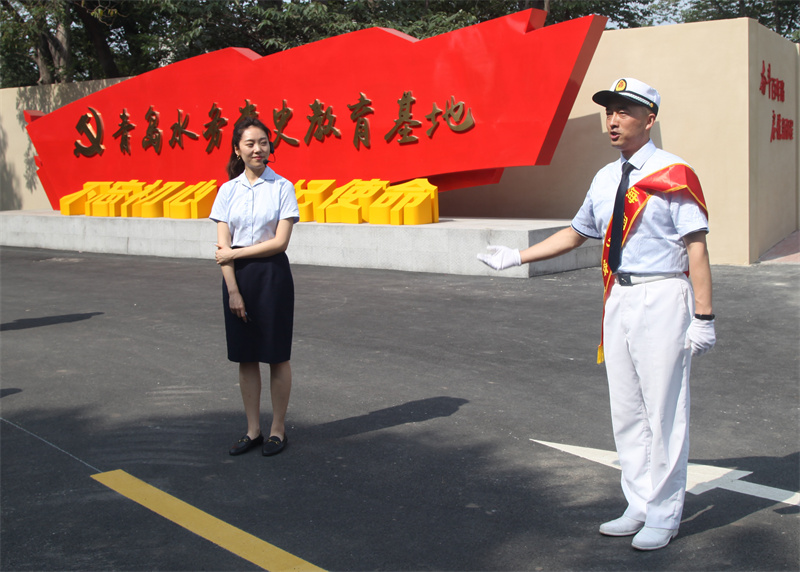 傳播“紅源泉”的“小喇叭”--青島水務(wù)海潤(rùn)自來(lái)水集團(tuán)黨史講解員李魯東的紅色志愿情懷